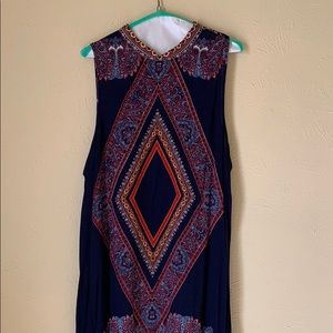 Fun boho sleeveless dress